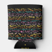 レインボークラシカルミュージック作曲家の記譜記号 缶クーラー (裏面)