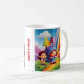 レインボークラシックキッズMUG FOR JOURNEY SIPS コーヒーマグカップ (正面右)