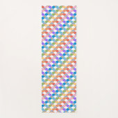 レインボークラムシェル ヨガマット (正面)