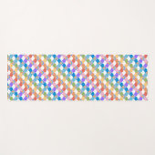 レインボークラムシェル ヨガマット (正面(横))