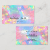 レインボークリスタルopal写真 名刺 (正面/裏面)