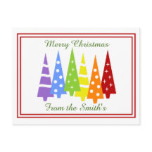 レインボークリスマスツリー