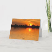 レインボークリスマス カード (裏面)