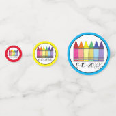 レインボークレイオンズアーティストアートチャイルドバースデーパーティー コンフェッティ (正面)