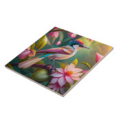 レインボークレステッドジェイファンタジーバード タイル (側面)