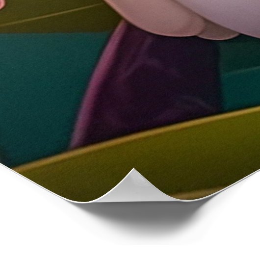 レインボークレステッドジェイファンタジーバード ポスター (角)