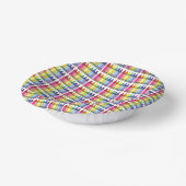 レインボークレヨンズアーティストクラス誕生日パーティー ペーパーボウル (傾斜あり)