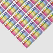 レインボークレヨンズアーティストクラス誕生日パーティー 薄葉紙 (詳細)