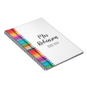 レインボークレヨンプレスクール先生鑑賞 ノートブック (右側)