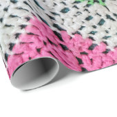 レインボークロシェデザイン ラッピングペーパー (ロールコーナー)