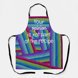 レインボークロス エプロン