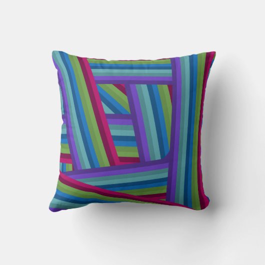 レインボークロス クッション (裏面)