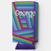 レインボークロス スリム缶クーラー (正面)