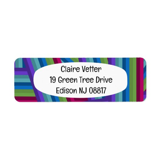 レインボークロス ラベル (正面)