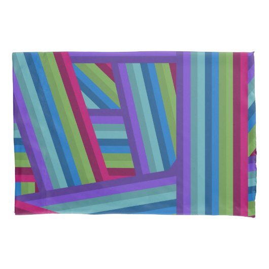 レインボークロス 枕カバー (正面)