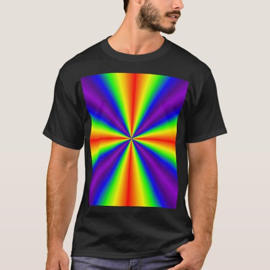 レインボークロスTシャツ Tシャツ (正面)