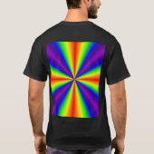 レインボークロスTシャツ Tシャツ (裏面)
