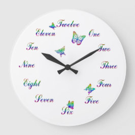 レインボークロック ラージ壁時計