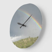 レインボークロック（丸） ラージ壁時計 (傾斜)