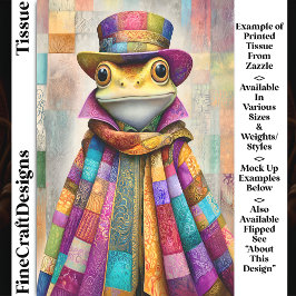 レインボークロークのレガルフロッグ&ハットDL9Rデコページ 薄葉紙