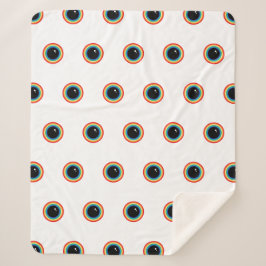 レインボークールアイズ シェルパブランケット