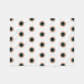 レインボークールアイズ フリースブランケット (正面(横))