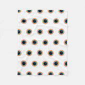 レインボークールアイズ フリースブランケット (正面)