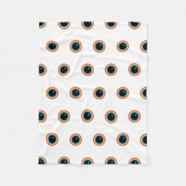 レインボークールアイズ フリースブランケット