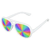 レインボークールレイ アビエーターサングラス (アングル)