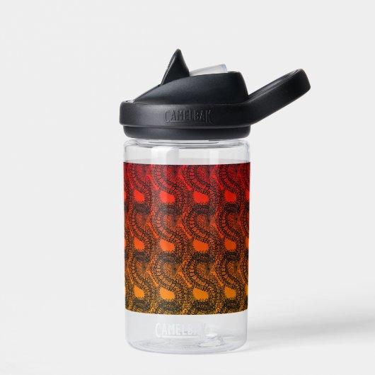 レインボーグラジエントパンゴリン ウォーターボトル (左面)