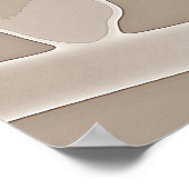 レインボーグラスで彼女の心の中にセピアのお金 ポスター (角)