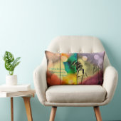 レインボーグラスドラマ ランバークッション (椅子)