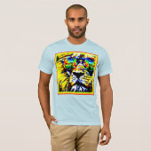 レインボーグラスライオ絵画ンのアイテム。買今 Tシャツ (正面フル)
