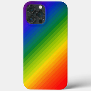 レインボーグラデーショストライプのンの大文字と小文字の区別 – サムスン iPhone 13 PRO MAXケース