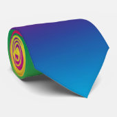 レインボーグラデーションゲイプライド事務 ネクタイ (ロール)