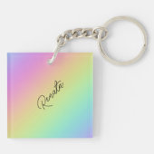 レインボーグラデーション キーホルダー (裏面)