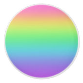 レインボーグラデーション セラミックノブ (正面)