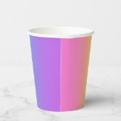 レインボーグラデーション 紙コップ (右)