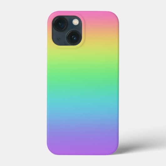 レインボーグラデーション Case-Mate iPhoneケース (裏面)