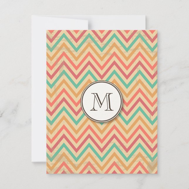 レインボーグランジジグザグシェブロン (正面)