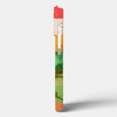 レインボーグランジストライプの背景 Case-Mate iPhoneケース (裏面 / 左)