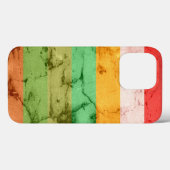 レインボーグランジストライプの背景 Case-Mate iPhoneケース (裏面 (横))