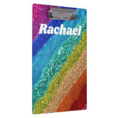 レインボーグリッタークリップボード クリップボード (右)