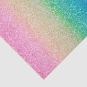 レインボーグリッタースパークルかわいらしバースデーパーティー 薄葉紙 (詳細)