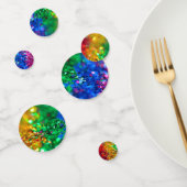 レインボーグリッターテーブルスキャッタフェスティバルパーティー コンフェッティ (グループ)