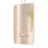 レインボーグリッタードリップ カーエアーフレッシュナー (左)