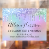 レインボーグリッター美しい事業 ウィンドウサイン (シート2)