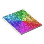 レインボーグリッター ノートパッド (アングル)
