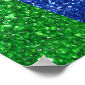 レインボーグリッター ポスター (角)