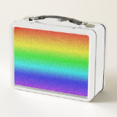 レインボーグリッター メタルランチボックス (裏面)